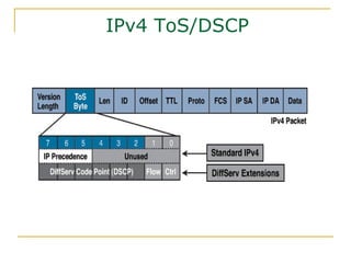 IPv4 ToS/DSCP
 