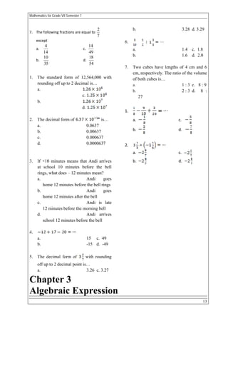 Math Grade 74 math-grade-7 | PDF