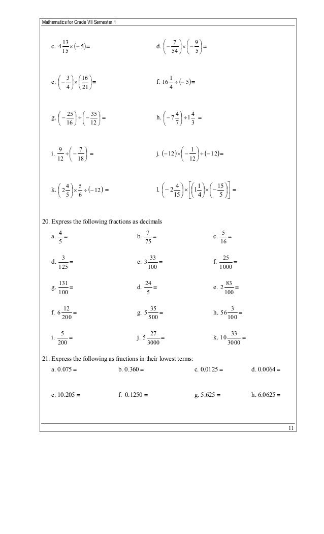math grade 7 what is 5 15 in simplest form
