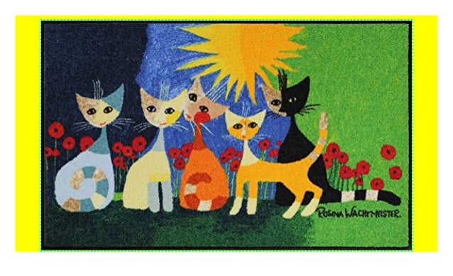 Salonloewe Rosina Wachtmeister Fussmatte Waschbar Una Bella Compagnia