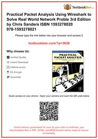 Practical Packet Analysis Using Wireshark: Real World Network Problem ...