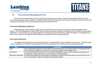 Alpha Case Study - Project Management Plan Sample | PDF