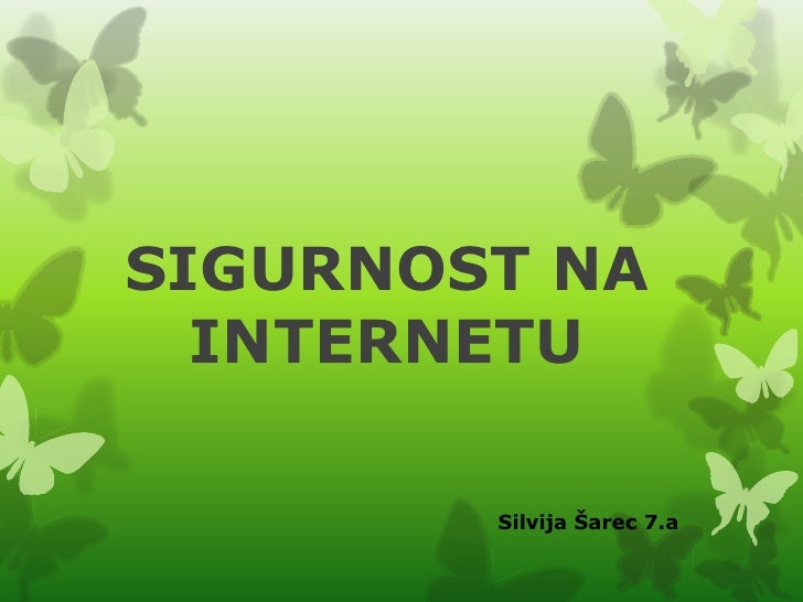 384 Sigurnost na internetu