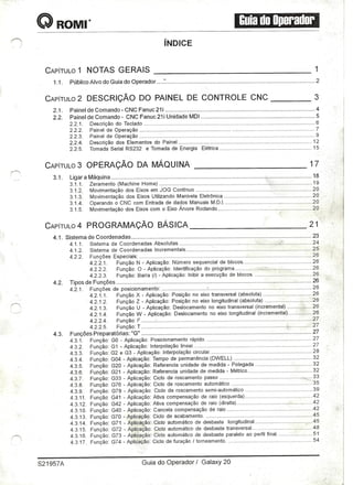 Manual Romi Galaxy