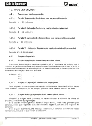 Manual Romi Galaxy