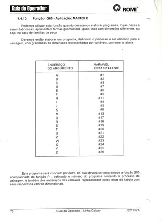 Manual Romi Galaxy