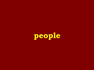 people 