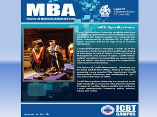 MBA - Cardiff Metropolitan Uni
