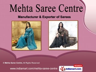 Manufacturer & Exporter of Sarees
 