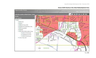 Hapeville Strategic Redevelopment Plan – November 2010
Page 28 |
Areas of 20% Poverty in the Urban Redevelopment Area
 