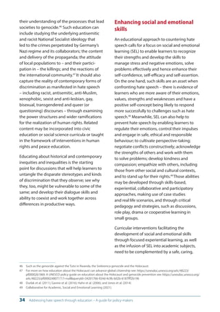 Addressing hate speech through education - A guide for Policy-makers | PDF