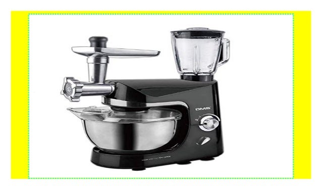 Knetmaschine Rühr Küchen Maschine Fleischwolf Elektrisch Standmixer Blender 5L