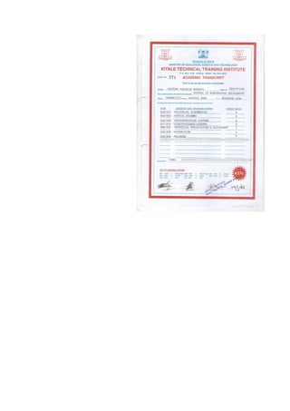 benjamin CV complete