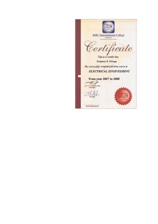 benjamin CV complete