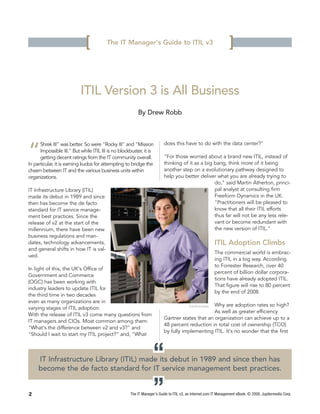 [          The IT Manager's Guide to ITIL v3                                       ]

                           ITIL Vers...