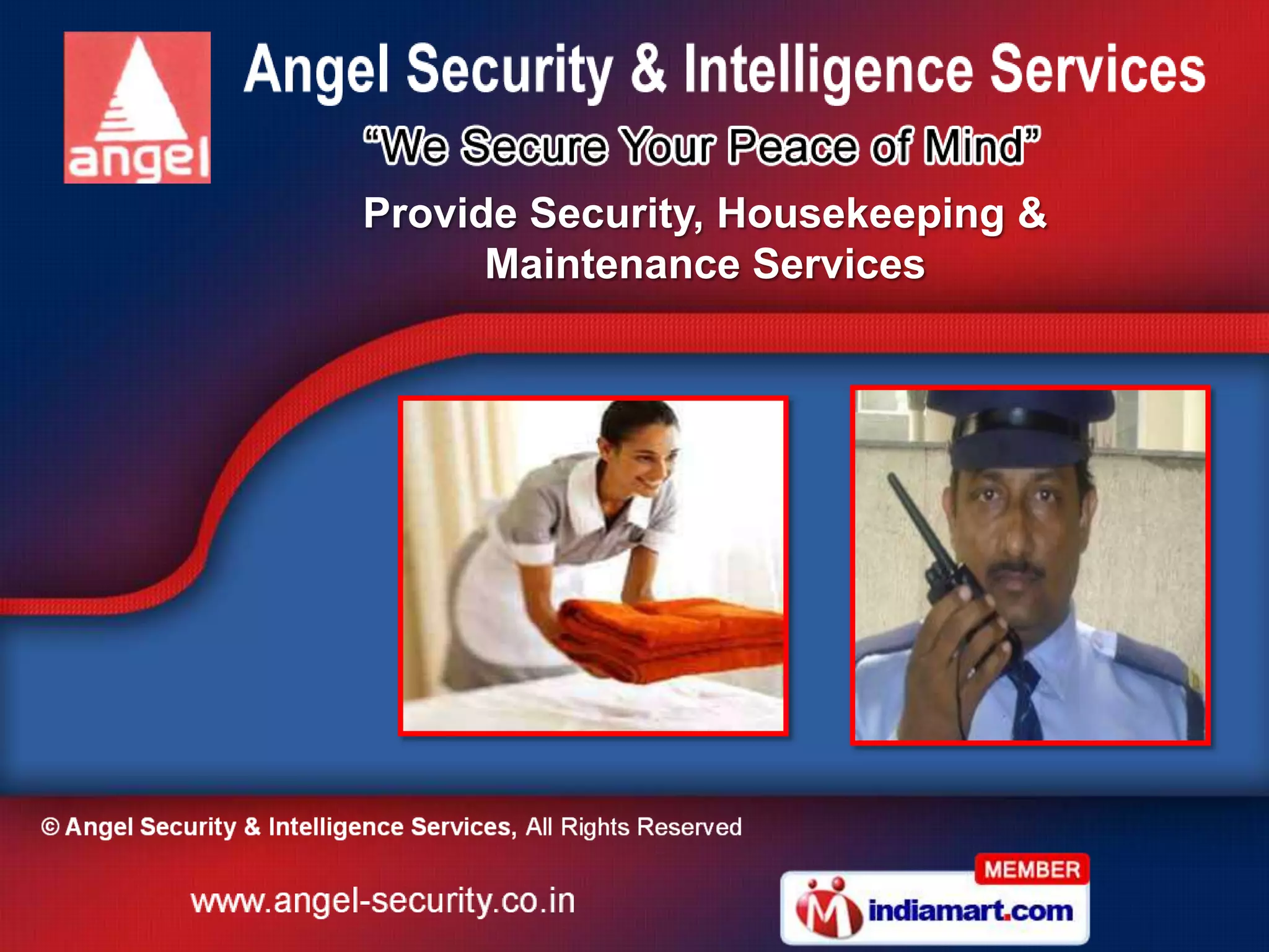 Housekeeping Management & Security Services by Angel Security