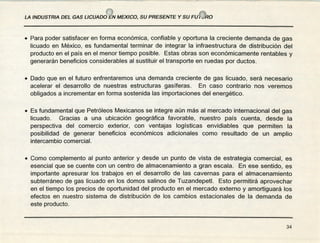 LA INDUSTRIA DEL GAS LICUADO EN MÉXICO, SU PRESENTE Y SU FUTURO | PDF