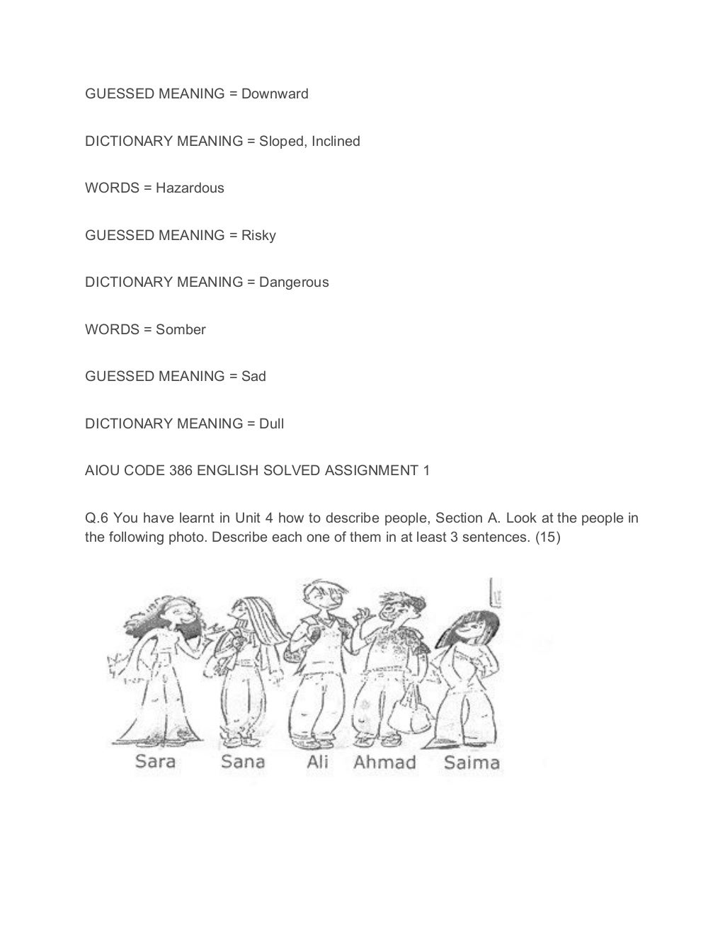 Aiou solved assignment code 1423 autumn 2017 picture