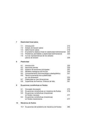 VH LQWURGXFHQ ORV
DVSHFWRVIXQGDPHQWDOHVGHVFULSWLYRVFRPXQHVDWRGRVORVPHGLRVFRQWLQXRV
PRYLPLHQWRGHIRUPDFLyQWHQVLyQHFXDFLRQHVGHFRQVHUYDFLyQEDODQFH 