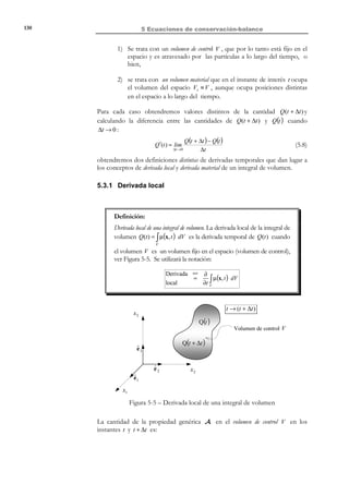 119

4 Tensión

N O T A

Se utilizan aquí las
siguientes propiedades
geométricas:
a)Un ángulo central de
circunferencia tiene un
valor igual que el arco
que abarca.
b) Un ángulo
semiinscrito en un una
circunferencia tiene un
valor la mitad del arco
que abarca.

3) Consideremos el círculo de Mohr y el polo P obtenido en el paso 1) (ver
Figura 4-40, derecha). Utilizando la propiedad a) del apartado 4.7.5,
podemos obtener el punto C, representativo del circulo de Mohr que
corresponde al plano considerado, girando desde el punto M, y en el
mismo sentido, un ángulo doble igual a 2( θ - α ) tal que el ángulo MOC es
2(θ − α) . Por construcción el ángulo AOM es 2α y el ángulo AOC , suma
de ambos, es 2(θ − α) + 2α = 2θ y el arco abarcado por el mismo
es AMC = 2θ . El ángulo semiinscrito APC , que abarca el mismo arco
AMC , valdrá, por tanto, θ , con lo que queda demostrado que la recta PC es
paralela a la traza del plano considerado. Puesto que dicho plano es cualquiera,
la propiedad queda demostrada.
τ

σθ
θ
θ

B

σ1

α

P

C (σ θ , τ θ )
M

θ
σx

O

σ2

σ1

2α

τθ

σ

2(θ − α )

A (σ x ,−τ xy )
Figura 4-40
Ejemplo 4-4 – Calcular las tensiones que actúan en el estado III = I + II:
5

1

1

1

3
=

+
45º

2

σ
Estado I

45º
τ

Estado II

Estado III

Resolución:
Para poder sumar los dos estados, las tensiones deben actuar sobre los mismos
planos. Como los dos estados presentan planos con orientaciones diferentes,
deberemos buscar las tensiones del Estado II existentes sobre los planos dados
en el Estado I. Para ello, representaremos el Círculo de Mohr del Estado II:
1

3

σ = 1
τ = 0

σ = 3
τ = 0

Plano b: 

Plano a: 

45º

45º

σ

τ

© Els autors, 2002; © Edicions UPC, 2002

σ  0
τ  0

Plano c: 

 