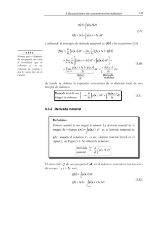 120

4 Tensión

τ

Plano horizontal (2,1)
Polo

Plano a(1,0)

Plano b(3,0)
1
1

σ

2

3

Plano vertical (2,-1)
Para dibujar el círculo, se representan los planos a y b, ya que se conocen sus
estados tensionales. Además, como los puntos correspondientes en el círculo
de Mohr pertenecen al eje de abscisas, definen el diámetro del círculo que
queda, por tanto, determinado.
Se encuentra el polo como la intersección de líneas paralelas a los dos
planos inclinados 45º por los puntos que los representan. Una vez obtenido, se
hace pasar por él una línea horizontal cuya intersección con el círculo (que al
ser tangente al mismo es el propio polo) determina el punto representativo de
un plano horizontal (2,1). Se repite el procedimiento para un plano vertical
obteniendo el punto (2,-1). Con esta información se puede reconstruir el
Estado II , ahora sobre planos horizontales y verticales, y sumarlo al Estado I
para obtener el Estado III.
5

2

1

1

2
2

1

1
2
Estado I

7

+

2
Estado II

=

Estado III

4.7.7 Círculo de Mohr con el criterio de signos de la Mecánica
de Suelos
En la Mecánica de Suelos se suele utilizar un criterio de signos, respecto a las
tensiones normales y tangenciales, que es contrario al utilizado en la Mecánica
de Medios Continuos, ver Figura 4-41. Las diferencias son:
• En la Mecánica de Suelos las tensiones positivas son de signo contrario
(las tensiones normales son positivas cuando son de compresión, y el
sentido de las tensiones tangenciales positivas viene definido por un giro
antihorario respecto al plano).
• El criterio de signos para los ángulos es el mismo (ángulos positivos
antihorarios).

© Els autors, 2002; © Edicions UPC, 2002

 