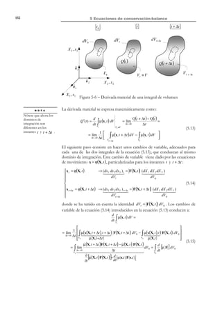 121

4 Tensión

σβ
β

σ*
β
β

τ*
β

σ1
τβ

β* = β +
*
σ1

Mecánica de Medios Continuos

π
2

Mecánica de Suelos

Figura 4-41
En consecuencia, si se respeta en ambos casos la ordenación de las tensiones
principales ( σ1 ≥ σ 2 ), para un mismo estado tensional el orden de las tensiones
principales se invertirá en la Mecánica de Suelos respecto a la Mecánica de
Medios Continuos (ver Figura 4-42).
σ2

*
σ1

σ1

σ*
2

Mecánica de Medios Continuos

Mecánica de Suelos

Figura 4-42
Si consideramos las formulas fundamentales (4.75), punto de partida para la
construcción y propiedades del círculo de Mohr, para un mismo estado
tensional, utilizando los criterios de signos en ambos casos se tiene:
Mecánica de Medios Continuos: σ β , τ β , σ1 , σ 2 , β
*
 σ β = −σ β
 *
 τβ = − τβ
 *

Mecánica de Suelos: σ1 = −σ 2
 *
 σ 2 = − σ1
β * = β + π 2



(4.81)

y substituyendo las fórmulas (4.81) en las (4.75) se obtiene:
*
*
 * − σ * − σ1 − σ * + σ1
2
2
− σβ =
+
−π
cos 2β*%

$%#
2
2

−COS (2β* )

⇒

*
*
− τ* = − σ 2 + σ1 sin 2β * − π
$%#%
 β
2

− sin (2β* )


(

(

)

© Els autors, 2002; © Edicions UPC, 2002

)

(4.82)

 