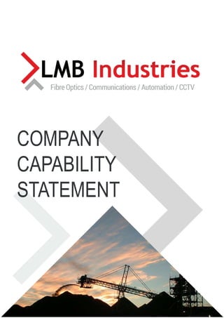 Company Capability Statement V1.15.1