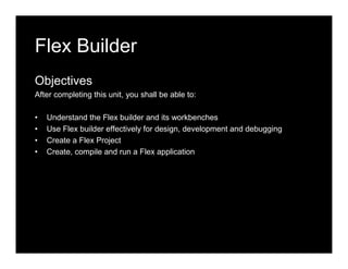 Adobe Flex - Developing Rich Internet Application Workshop Day 2 | PDF