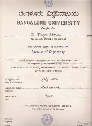 Degree Scanned Certificate | PDF
