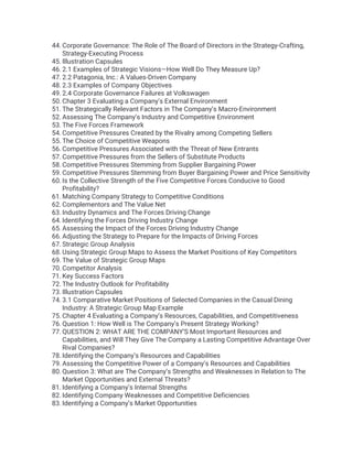 Comprehensive Guide to Crafting and Executing Business Strategy | PDF