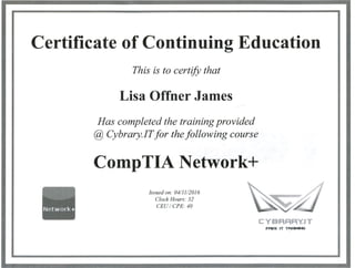 Network+certificate
