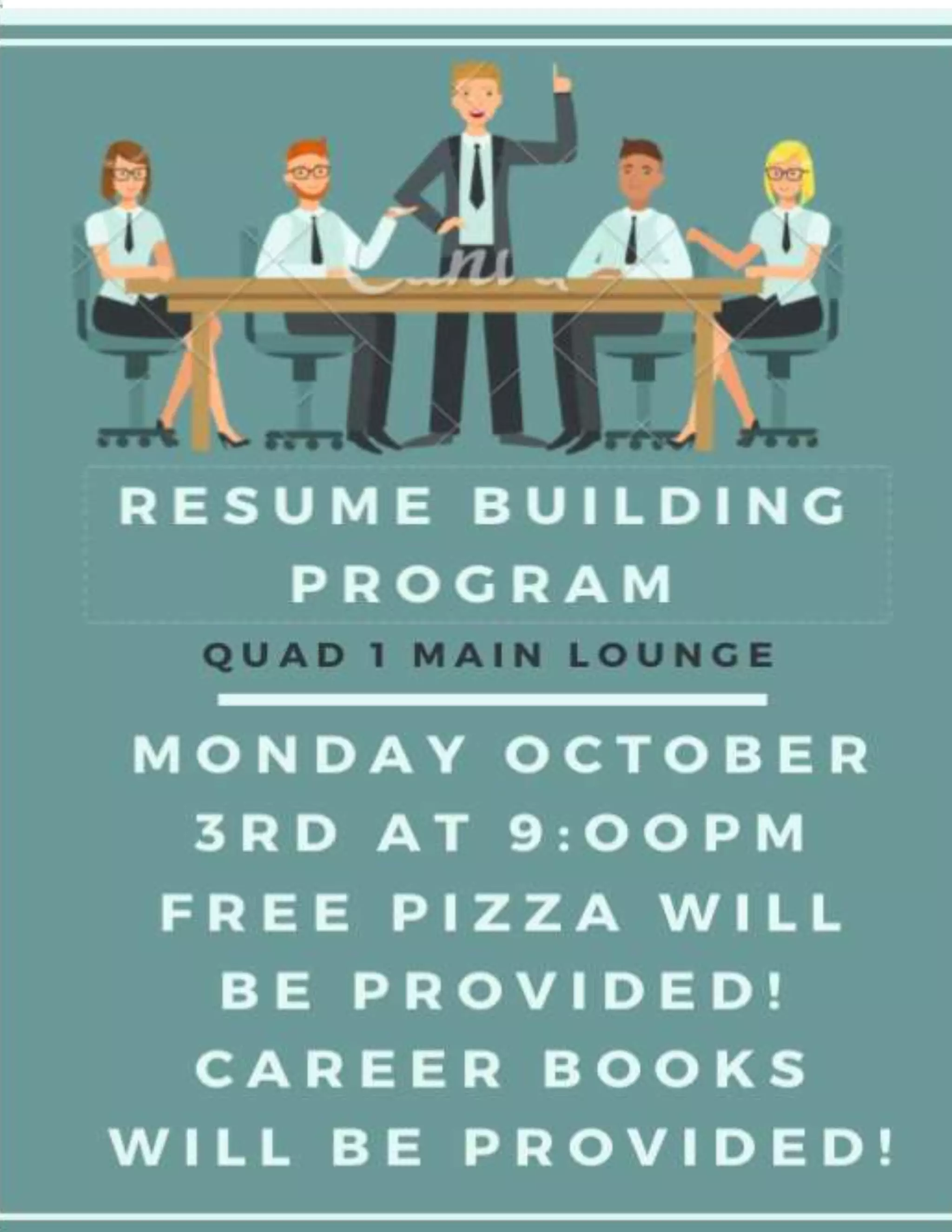 Resume Program Flyer | DOCX