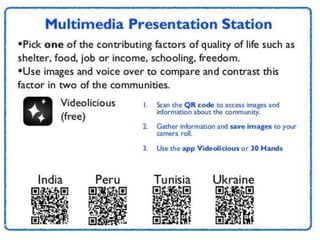 Lubna Sorour – lasorour@gmail.com
IPAD station cards
 