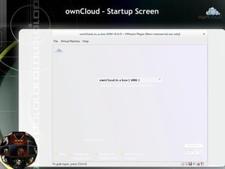 ownCloud – Startup Screen
 