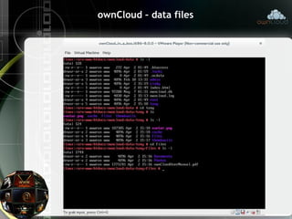 ownCloud – data files
 