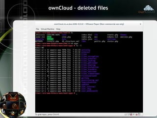 ownCloud – deleted files
 