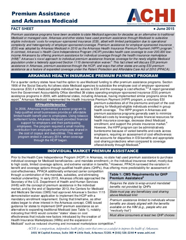 150618 premium assistance and arkansas medicaid fact sheet final arkansas medicaid application form
