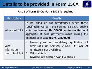 Form 15CA and 15CB - A Complete Guide | PDF