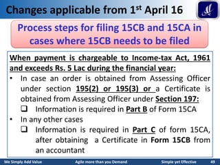 Form 15Cb Requirement : Form 15CA and 15CB of Income Tax – YBGFN