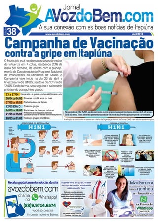 38º edição do Jornal avozdobem.com - Itapiúna 
