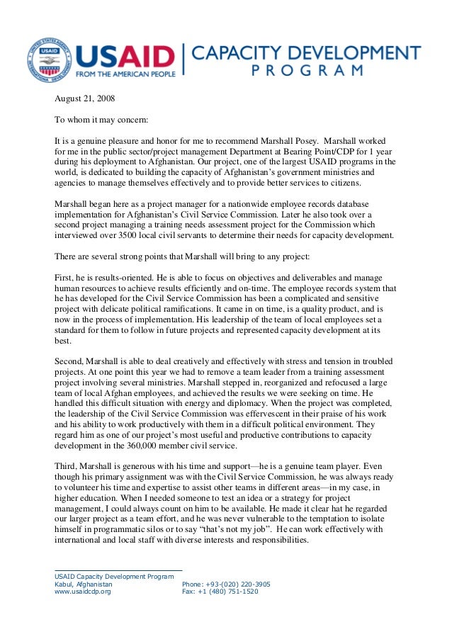 letter of recommendation 3 recommendation letter for developer