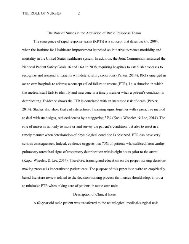 Nursing analysis picture