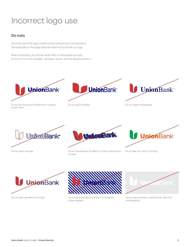 Union Bank Brand Quick Guide