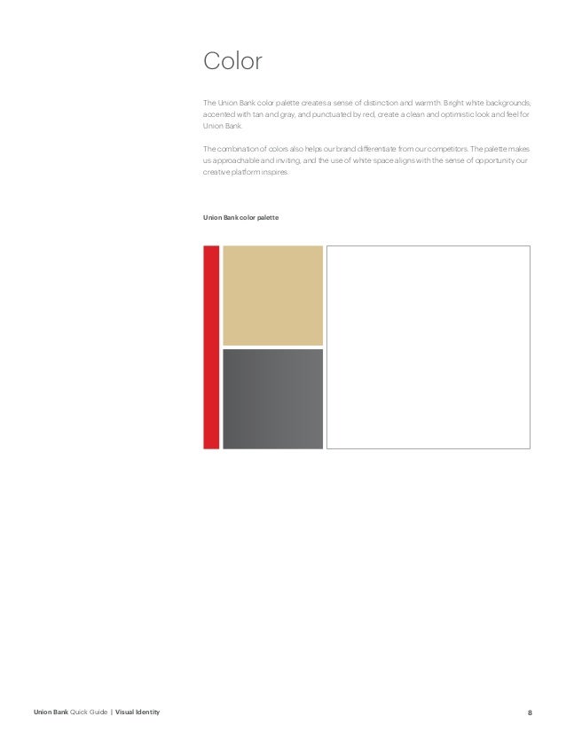 Union Bank Brand Quick Guide
