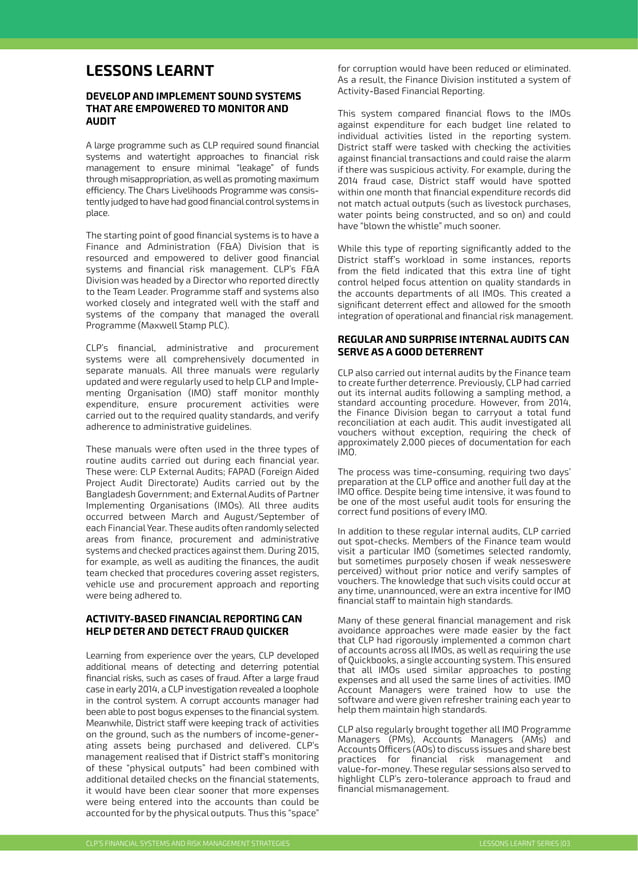 Pritchard M, CLP's-Financial-Systems-and-Risk-Management-Strategies | PDF