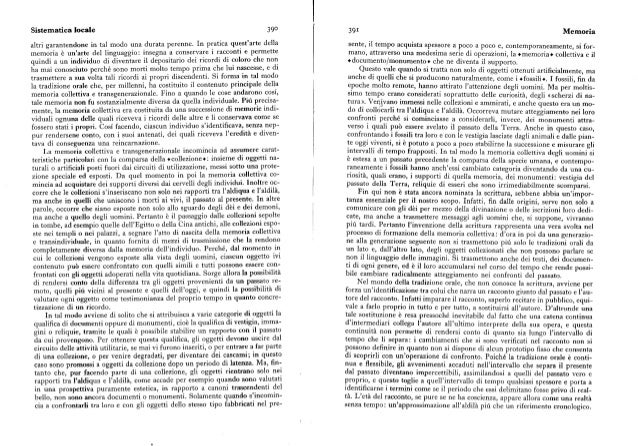 datazione uomo memoria