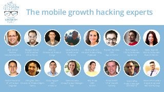 Tyler Coffey
Product Manager
We Heart It
The mobile growth hacking experts
Zaid Al-Husseini
VP of Product
Gogobot
Robi Gan...