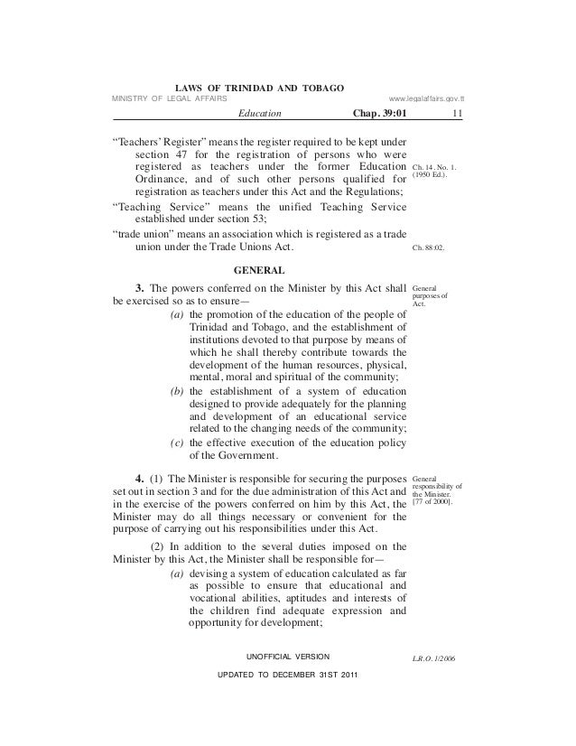 😂 History of education in trinidad and tobago. A Brief History of