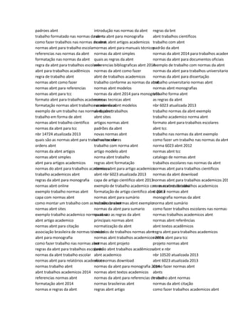 padroes abnt
trabalho formatado nas normas da abnt
como fazer trabalhos nas normas da abnt
normas abnt para trabalho escolar
referencias nas normas da abnt
formatação nas normas da abnt
regra da abnt para trabalhos escolares
abnt para trabalhos acadêmicos
regra de trabalho abnt
normas abnt como fazer
normas abnt para referencias
normas abnt para tcc
formato abnt para trabalhos academicos
formatação normas abnt trabalhos academicos
exemplo de um trabalho nas normas da abnt
trabalho em forma de abnt
normas abnt trabalho cientifico
normas da abnt para tcc
nbr 14724 atualizada 2013
quais são as normas abnt para trabalhos escolares
ordens abnt
normas da abnt artigos
normas abnt simples
abnt para artigos academicos
normas do abnt para trabalhos academicos
trabalho academicos abnt
regras da abnt para monografia
normas abnt online
exemplo trabalho normas abnt
capa com normas abnt
como montar um trabalho com as normas da abnt
normas abnt sites
exemplo trabalho academico normas abnt
abnt artigo academico
normas abnt para citação
associação brasileira de normas técnicas
abnt para monografia
como fazer trabalho nas normas abnt
regras da abnt para trabalhos escolares
normas da abnt trabalho escolar
normas abnt para relatórios academicos
normas trabalho abnt
abnt trabalhos academicos 2014
referencias normas abnt
formatação abnt 2014
normas e regras da abnt
introdução nas normas da abnt
norma abnt para monografia
normas abnt artigos academicos
normas abnt para manuais técnicos
normas da abnt simples
quais as regras da abnt
referencias bibliograficas abnt 2013
normas da abnt como fazer
abnt de trabalhos academicos
trabalho conforme as normas da abnt
normas abnt modelos
normas da abnt 2014 para monografia
normas tecnicas abnt
normas da abnt modelos
abnt para trabalhos
abnt sites
artigos normas abnt
padrões da abnt
novas normas abnt
consultar nbr
trabalho com norma abnt
artigo modelo abnt
norma abnt trabalho
regras abnt formatação
normas abnt para artigo academico
abnt nbr 6023 atualizada 2013
capa de artigo cientifico abnt 2013
exemplo de trabalho academico com as normas da abnt
formatação de artigo cientifico abnt 2013
normas abnt para sumário
trabalho em normas abnt exemplo
normas da abnt para sumario
quais sao as regras da abnt
principais normas abnt
normatização da abnt
modelos de trabalhos normas abnt
normas abnt trabalhos academicos 2014
normas abnt projeto
padrão abnt trabalhos acadêmicos
abnt academico
abnt normas download
normas da abnt para monografia 2014
normas abnt textos academicos
normas da abnt para referencias de sites
normas brasileiras abnt
regras abnt artigo
regras da bnt
abnt trabalhos cientificos
trabalho com abnt
padrão da abnt
normas da abnt 2014 para trabalhos academ
normas da abnt para documentos oficiais
exemplo de trabalho com normas da abnt
normas da abnt para trabalhos universitario
normas da abnt para dissertação
trabalho universitario normas abnt
normas abnt monografias
trabalho forma abnt
as regras da abnt
nbr 6023 atualizada 2013
trabalho normas da abnt exemplo
trabalho academico norma abnt
formato abnt para trabalhos escolares
abnt tcc
trabalho nas normas da abnt exemplo
como fazer um trabalho nas normas da abnt
norma 6023 abnt 2012
normas abnt tcc
catalogo de normas abnt
trabalhos escolares nas normas da abnt
normas abnt para trabalhos cientificos
normas da abnt download
normas abnt para trabalhos academicos 201
normas abnt de trabalhos academicos
o que é normas abnt
monografia normas da abnt
norma abnt sumário
como fazer trabalhos escolares nas normas d
normas trabalhos academicos abnt
normas abnt referências
abnt textos acadêmicos
regra abnt para trabalhos academicos
norma abnt para tcc
projeto normas abnt
abnt e nbr
nbr 10520 atualizada 2013
abnt 6023 atualizada 2013
como fazer normas abnt
abnts
trabalho abnt normas
normas da abnt citação
como fazer trabalhos academicos abnt
 