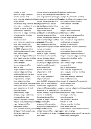 trabalho na abnt
revista de artigos cientificos
trabalho formato abnt
como encontrar artigos cientificos
artigo ciêntífico
estrutura do artigo científico abnt
como fazer a introdução de um artigo cientifico
trabalho na norma da abnt
modelo artigo acadêmico
referencias de artigos cientificos
artigo academico cientifico
abnt modelo
trabalhos em abnt
como montar um trabalho nas normas da abnt
como fazer sumario abnt
pesquisa artigos científicos
nbr 6022 - artigos científicos
modelo trabalho cientifico abnt
como elaborar artigo
exemplo de artigo científico abnt
como redigir um artigo científico
site para artigos cientificos
norma nbr 6023
fazer um artigo cientifico
regra do abnt
artigos cientificos pequenos
procurar artigos científicos
modelo trabalho normas abnt
artigo cientifico original
artigo científico exemplos
busca artigos cientificos
trabalho segundo as normas da abnt
normas abnt trabalho cientifico
quais sao as normas da abnt
as normas do abnt
normas da abnt artigos
abnt para artigos academicos
artigo acadêmico abnt
norma da abnt para trabalhos
site para pesquisa de artigos cientificos
o que é artigo cientifico
normas abnt modelo
quais as normas da abnt para trabalhos
abnt para trabalhos academicos
abnt artigo academico
artigo cientifica
como produzir um artigo cientifico
sites de busca de artigos academicos
abnt artigo cientifico formatação
como escrever um artigo científico abnt
normas abnt artigos científicos
artigos cientificos e tecnicos
sites para pesquisas cientificas
artigos academicos scielo
artigo normas da abnt
padrão abnt para trabalhos academicos
pesquisar artigos científicos
normas abnt artigos academicos
onde encontrar artigo cientifico
artigos cientificos sobre
abnt para artigos científicos
artigos cientificos publicados em revistas
manual normas abnt
artigo abnt exemplo
portal de artigos cientificos
formato abnt para trabalhos
normas abnt para citações
trabalhos científicos publicados
assuntos para artigos cientificos
trabalhos acadêmicos abnt
artigo universitario
quais as normas abnt
artigos normas abnt
normas artigo
sites artigos academicos
artigo modelo abnt
abnt nbr 6022 - artigos científicos
tudo sobre as normas da abnt
como montar artigo cientifico
artigo cientifico publicado em revista
apresentação de artigo científico
normas abnt para artigo academico
normas da abnt texto
formato artigo cientifico
revistas de artigos cientificos
artigo norma abnt
artigos cientificos gratuitos
assuntos para artigo cientifico
artigo científico scielo
scielo artigos cientificos em portugues
site de publicação de artigos cientificos
abnt norma
exemplo trabalho abnt
consulta nbr
exemplo de um trabalho cientifico
artigos cientificos e tecnicos exemplos
estrutura do trabalho cientifico
normas da abnt para textos
o que é abnt
normas de abnt
site para pesquisa de artigos
site artigos científicos
como se fazer um artigo cientifico
trabalho artigo cientifico
como começar um artigo cientifico
modelo artigo normas abnt
catálogo de normas abnt
normas da abnt trabalhos academicos
as normas abnt
estrutura de trabalho cientifico
modelo artigo academico cientifico
site para pesquisar artigos cientificos
site de artigos cientificos scielo
site científico
como publicar artigos cientificos
norma do abnt
qual as normas da abnt
como pesquisar artigo cientifico
como pesquisar um artigo cientifico
normas na abnt
como fazer um artigo academico
texto científico exemplo
exemplo de artigo cientifico academico
artigos universitários
texto normas abnt
como encontrar artigos cientificos publicados
abnt atualizada
onde procurar artigos cientificos
formatação abnt artigo
artigo de pesquisa
abnt trabalhos cientificos
trabalho da abnt
elaborar um artigo cientifico
como redigir um artigo
normas da abnt para trabalho academico
como fazer um artigo
estrutura de um artigo cientifico academico
normas abnt para projetos
 